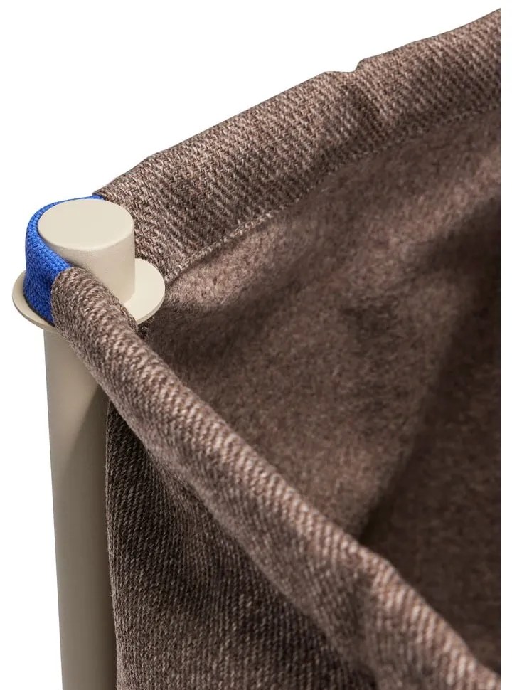 Bézs textil szennyeskosár Pod – Hübsch