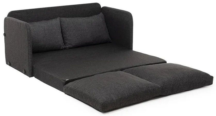 2 személyes kanapéágy Saga XL 2-Seater - Sötét Szürke