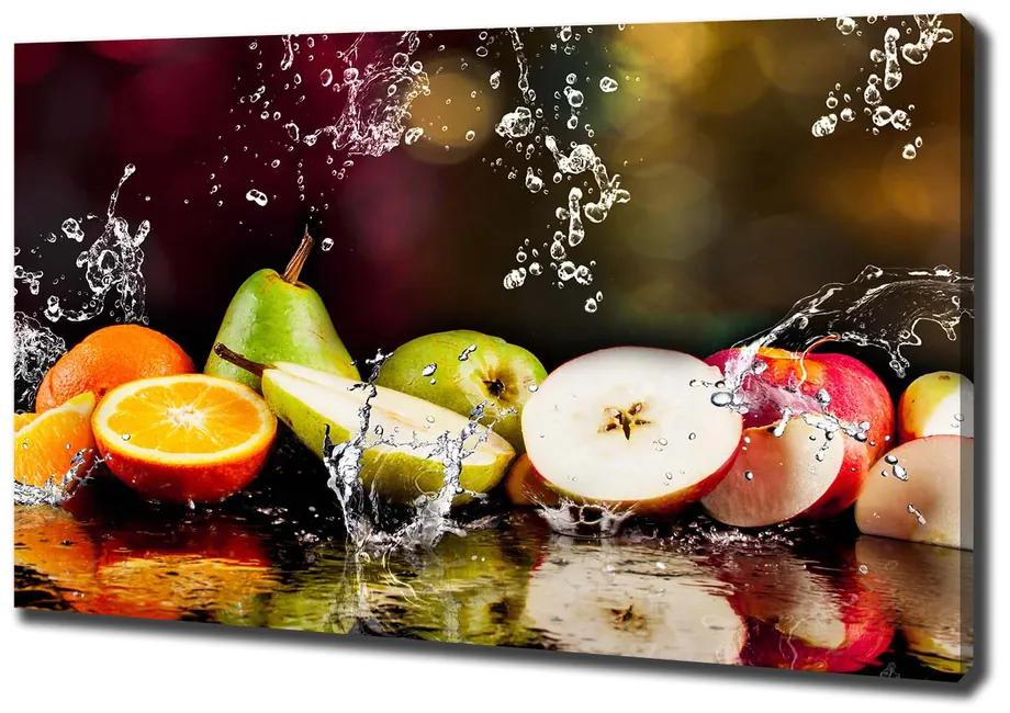 Fali vászonkép Gyümölcs és víz pl-oc-100x70-f-126510468