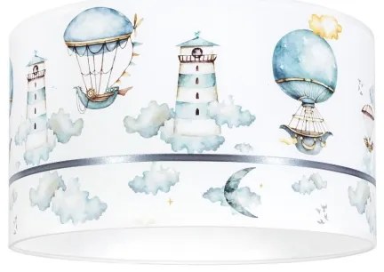 Gyerek csillár PIKKI 1xE27/60W/230V kék