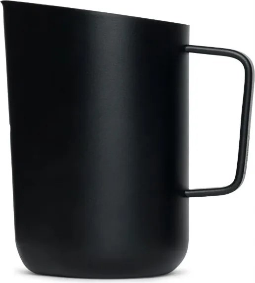 Tejes kancsó Miir acél habosító fekete elegáns 350ml