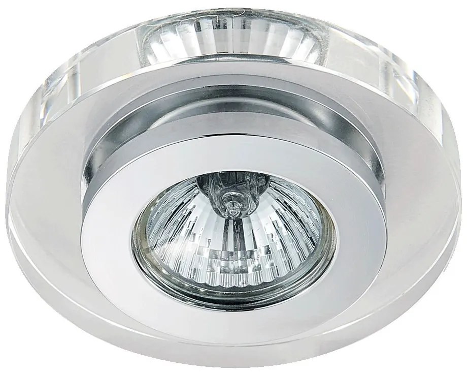 PREZENT 71005 ELEGANT Kristály Spot Lámpa Króm, Átlátszó GU10 IP20