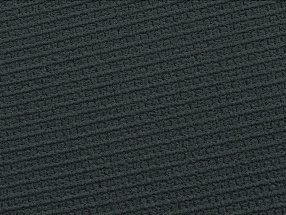 Fekete kinyitható-tárolóhelyes kanapé 265 cm Ezechiel – Bobochic Paris