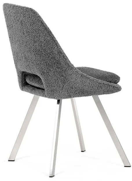 Szürke Bouclé Étkezőszék. DCL-W1174 GREY2