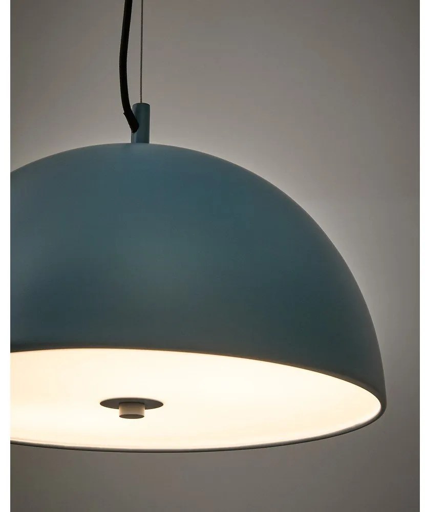 Kék függőlámpa fém búrával ø 39,5 cm Catlar – Kave Home