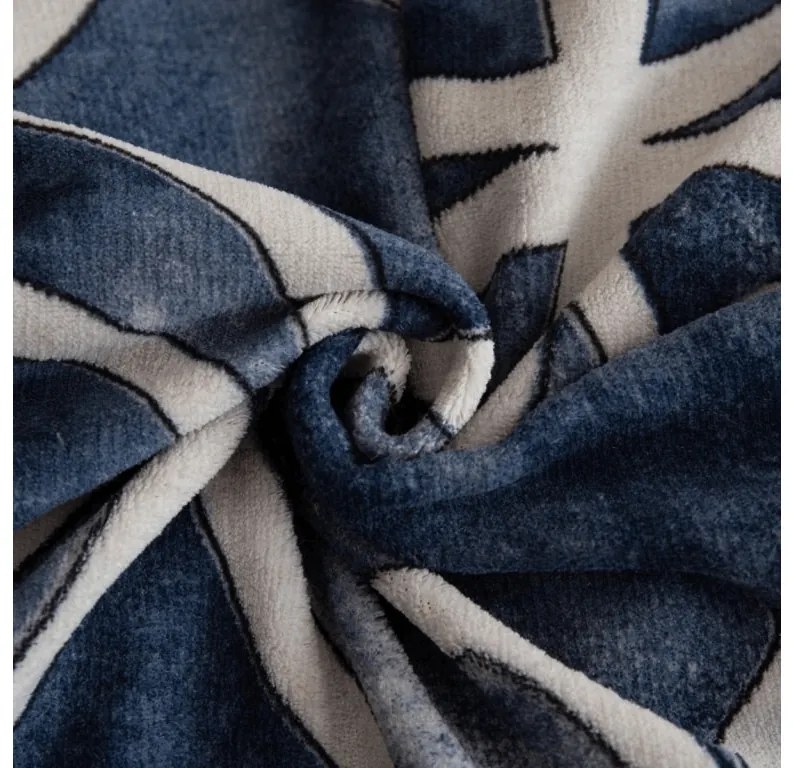 Mikroplüss ágyneműhuzat POLARA kék Ágyneműhuzat mérete: 70 x 80 cm | 140 x 200 cm