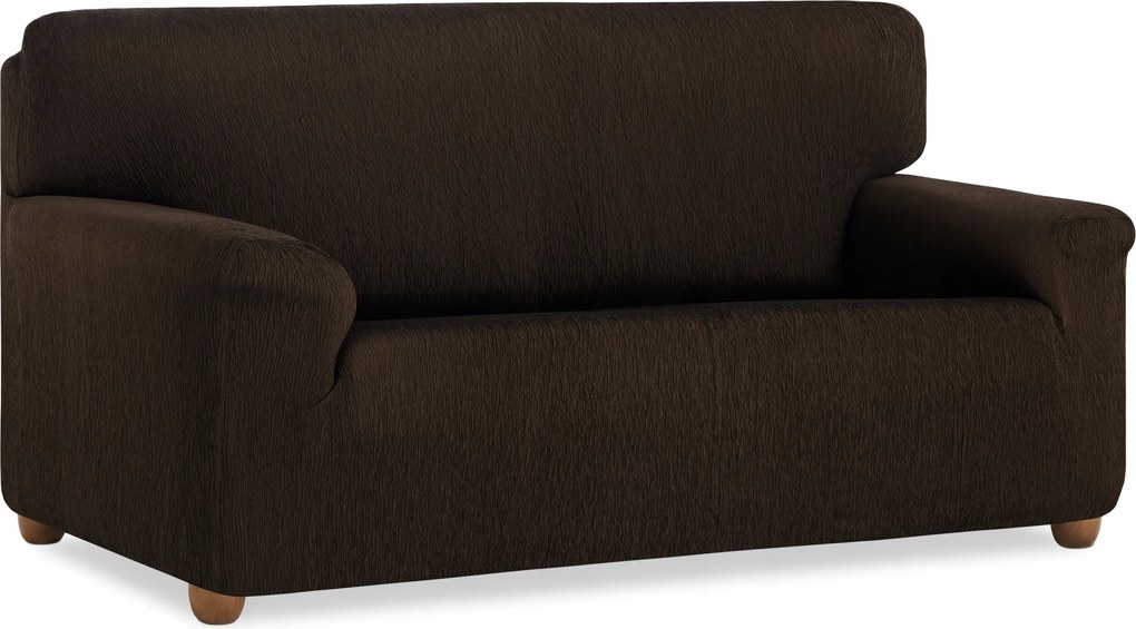 Rugalmas ágytakaró kétszemélyes kanapéhoz 130-180 cm barna Belmarti