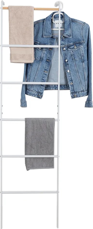 Akasztó/létra, fehér/mintás/fém, BUNY