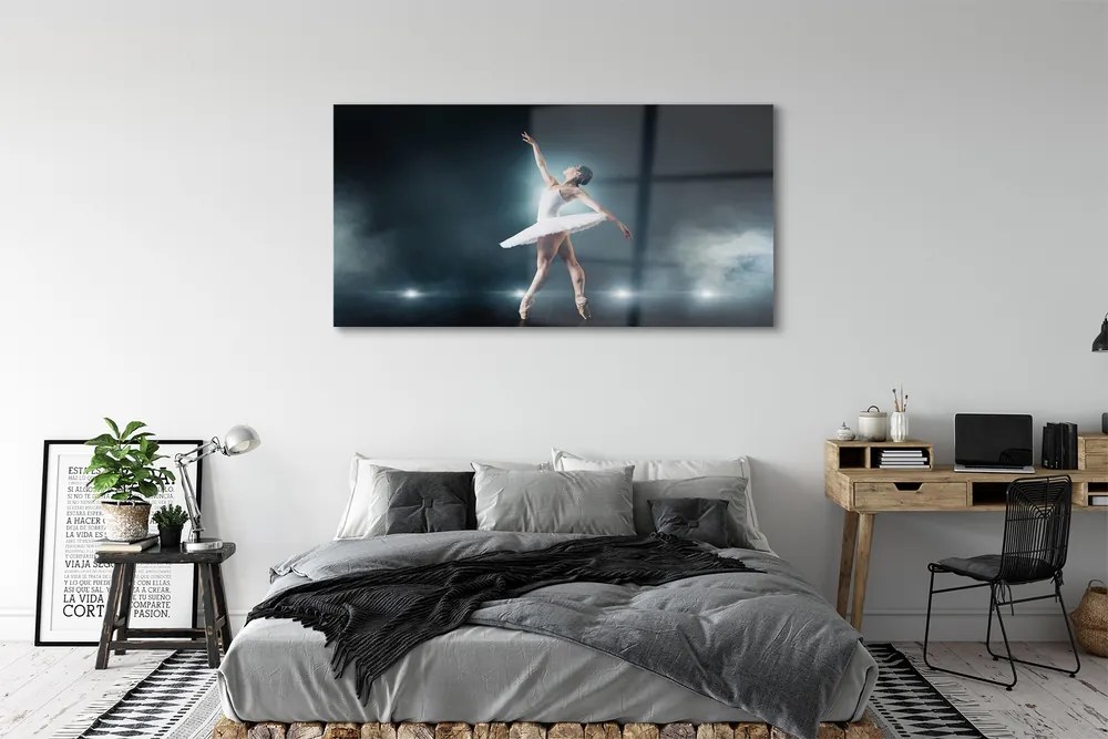 Akrilkép Fehér balett ruha nő 100x50 cm