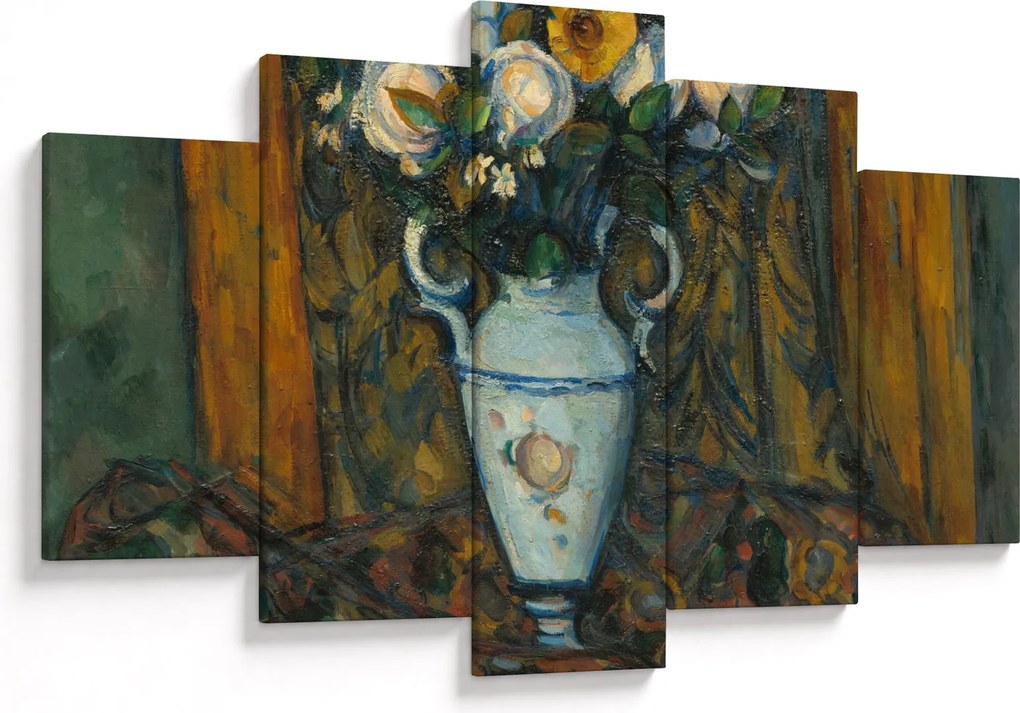 Kép - Paul Cézanne, Vase of Flowers, reprodukciók (150x105 cm)