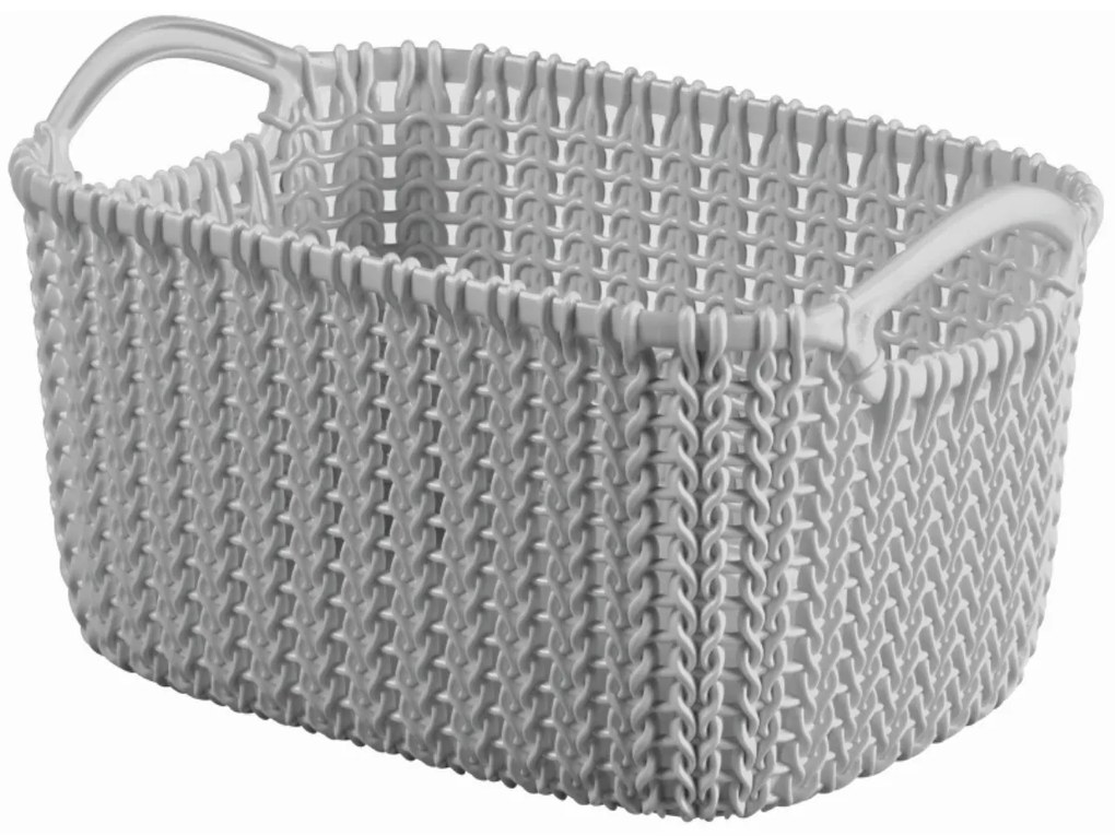 Curver Basket KNIT S, 3l szürke
