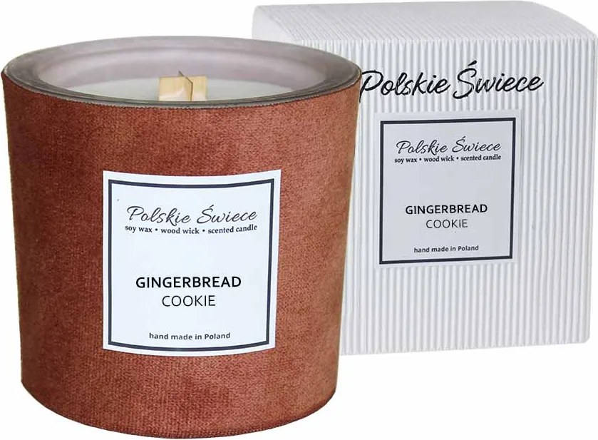 Gyertya Hevy Skin Réz Gingerbread White