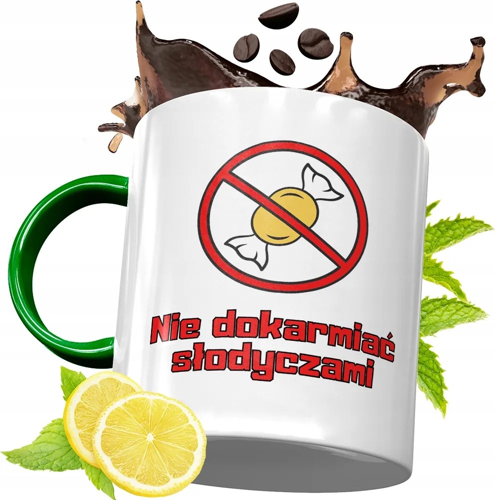 Zöld Vicces Bögre Születésnapi Ajándék fényképes nyomtatással