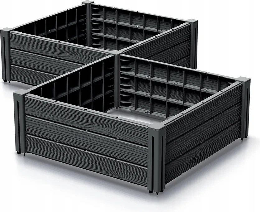 Kerti csaptelep Base Plant 61,8x61,8x46cm szürke Prosperplast IBPS134-S433