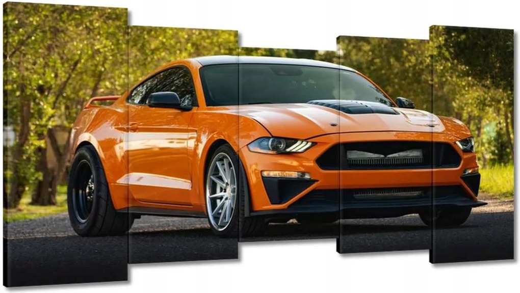 Vászonkép 150x80 Narancssárga autó