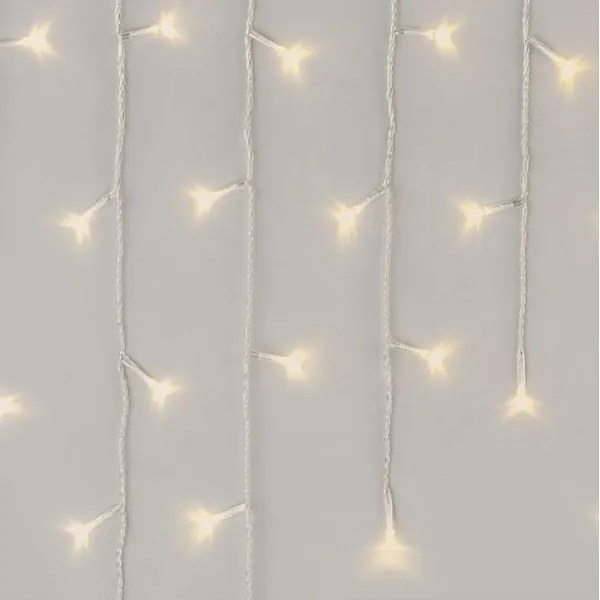 LED Karácsonyi kültéri lánc 300xLED/8 mód 10m IP44 meleg fehér + távirányító