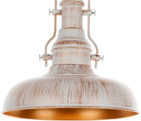 Brilagi - Mennyezeti lámpatest PYRONIC 1xE27/40W/230V átm. 32 cm krémszín/patina