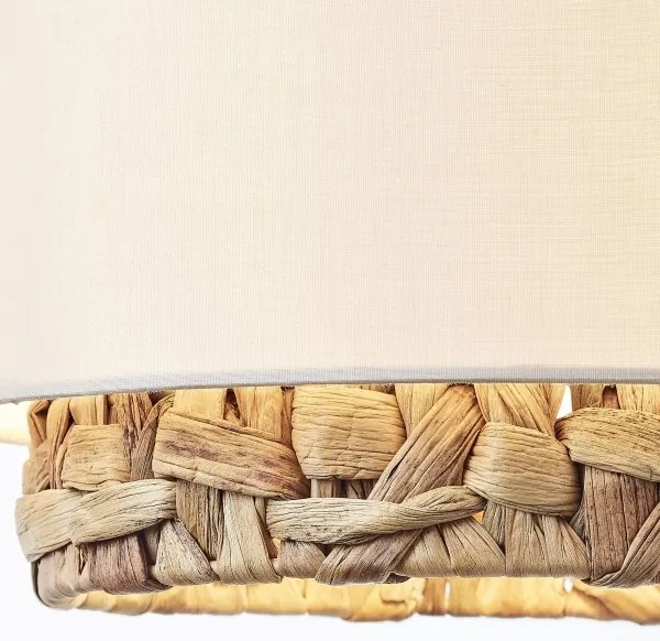 Brilliant - Csillár zsinóron WATERLILLY 3xE27/60W/230V krémes