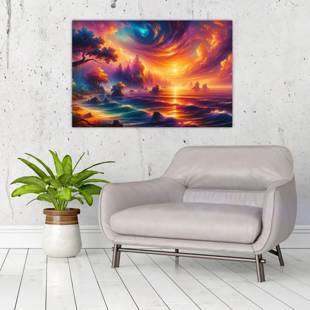 Kép - Varázslatos világ (90x60 cm)