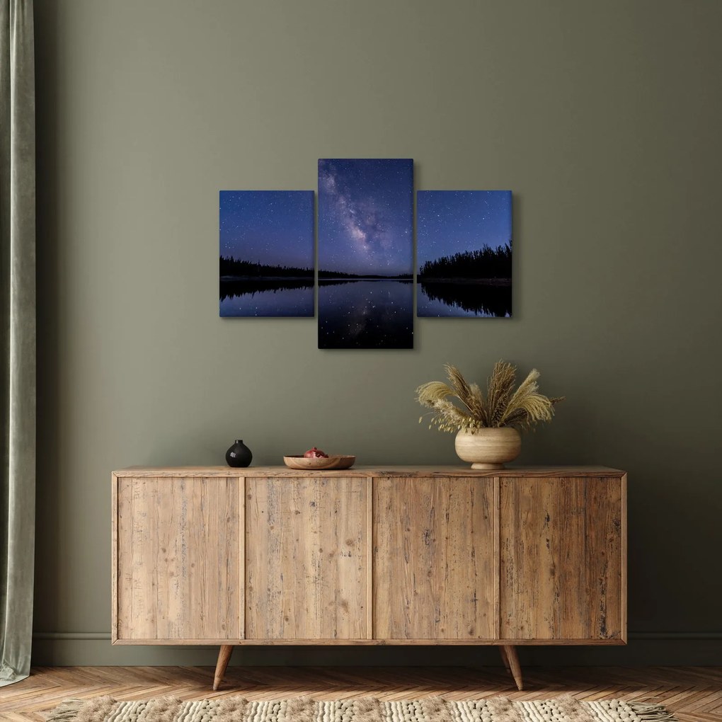 Az éjszakai égbolt képe (90x60 cm)
