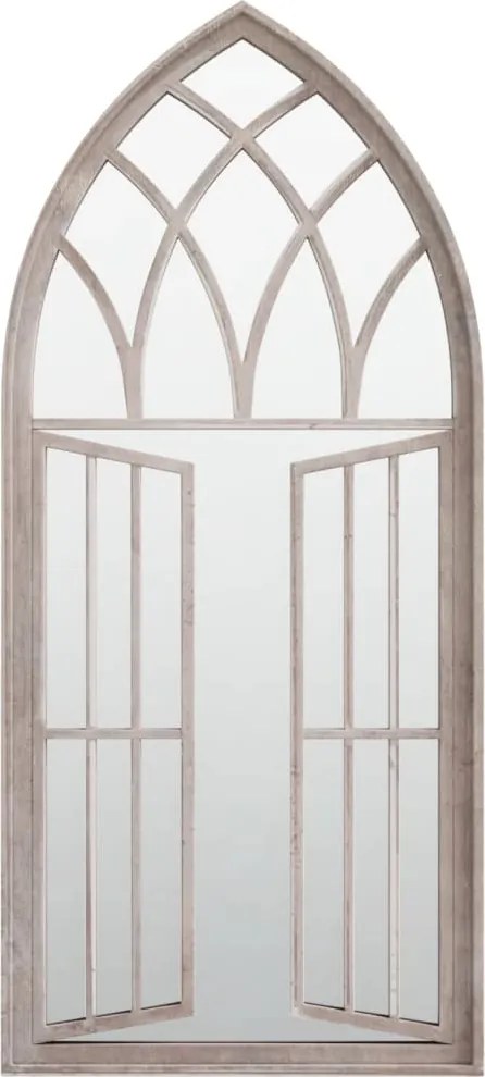 vidaXL homokszínű vas tükör beltéri használatra 100 x 45 cm