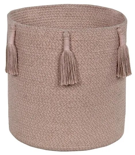 Textil tárolókosár ø 30x30 cm Woody – Lorena Canals