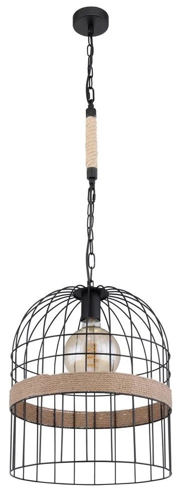 Globo 15677H1 - Csillár láncon HALIA 1xE27/60W/230V