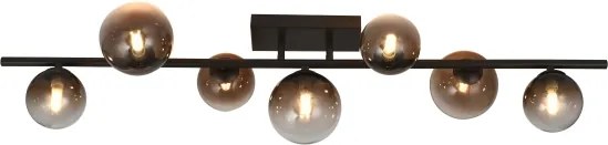 Brilagi - LED felületre szerelt csillár MILLA 7xG9/3W/230V barna/füstbarna