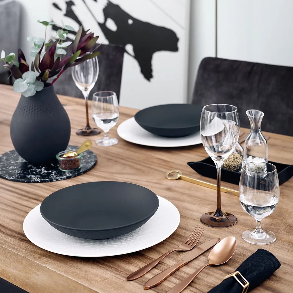 Lapos tál, Manufacture Rock kollekció - Villeroy & Boch