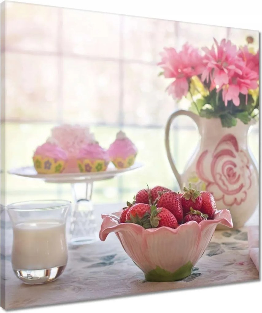 Vászonkép 50x50 Délutáni kávé