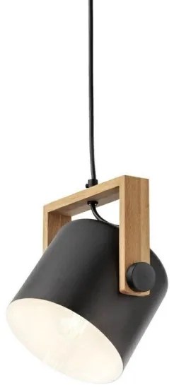 Redo 01-2402 - Csillár zsinóron POOH 1xE27/42W/230V bükkfa