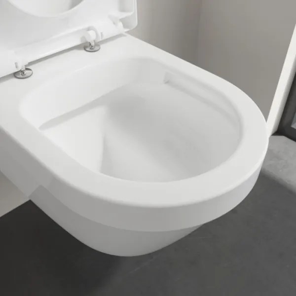 Villeroy & Boch 4694HR01 - függesztett WC SoftClose ülőkével ARCHITECTURA kerámia/fehér