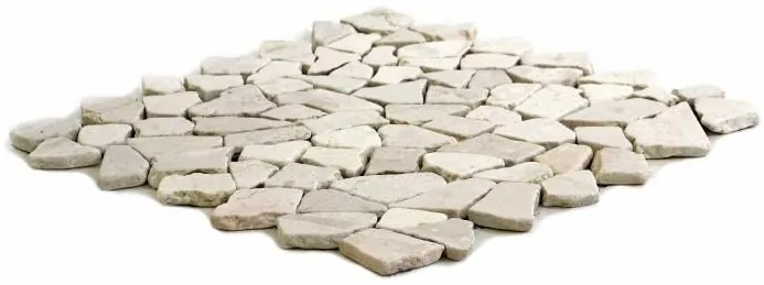 Márvány mozaik Garth, burkolat - krémszín