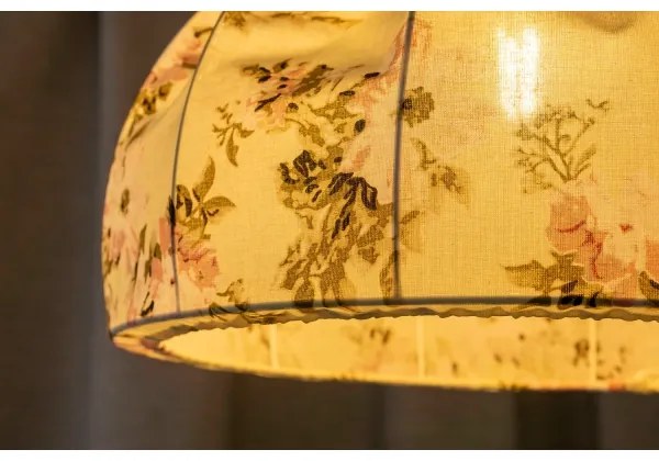 Duolla - Csillár zsinóron VIOLIN 1xE27/40W/230V átm. 38 cm rózsa