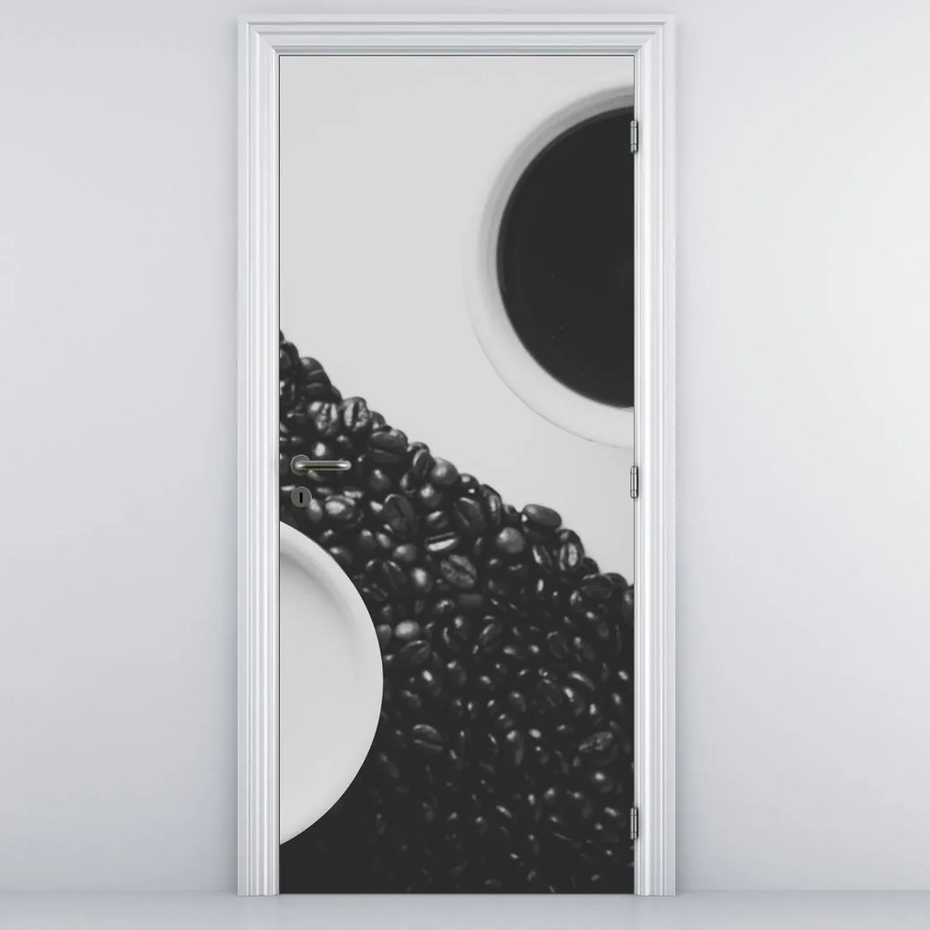 Fotótapéta ajtóra - Kávé (95x205cm)