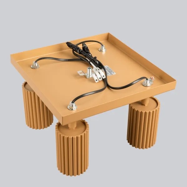 Sollux SL.1564 - Spotlámpa KARBON 4xGU10/10W/230V arany