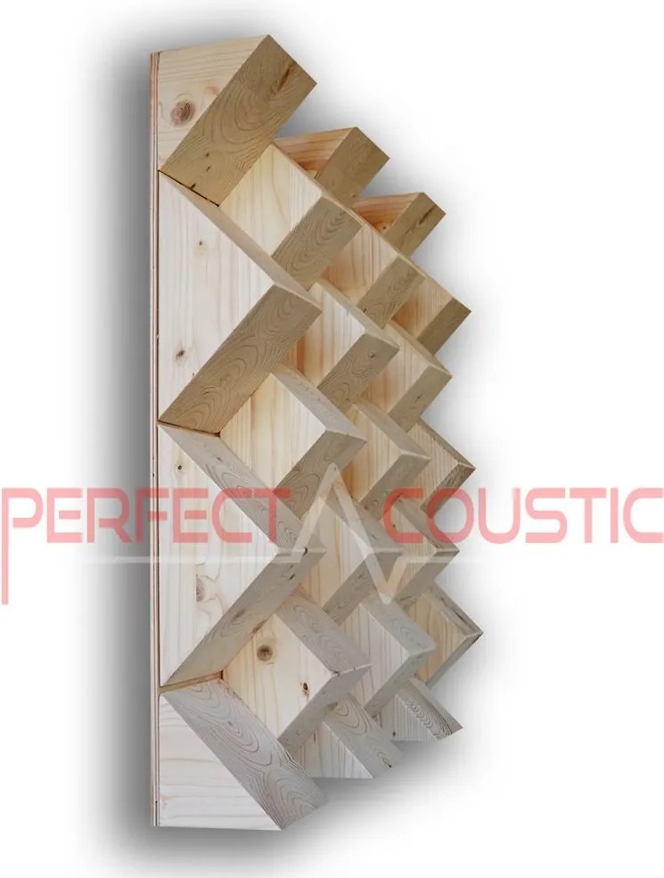 Piramis diffúzor 70x70x11cm - 70x70x11cm csomagolással és szállítással , 1 fehér