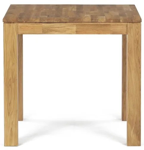 Tömör Tölgy Étkezőasztal 80×80 cm. DS-H080 DUB