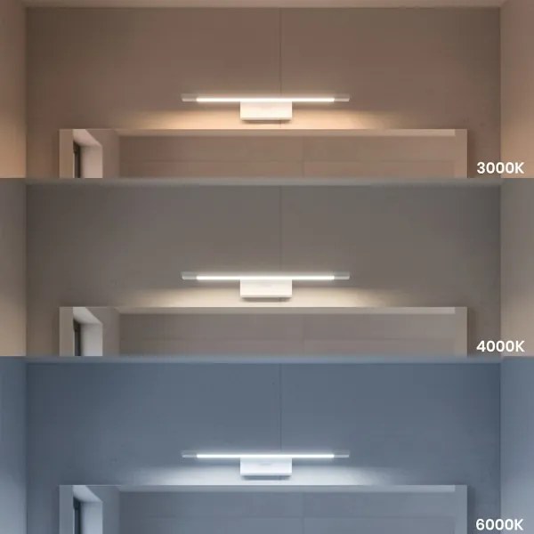 LED fürdőszobai tükörvilágítás KLIMT LED/8W/230V 3000/4000/6000K 40 cm IP44 fehér