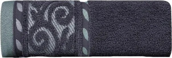 Victoria törölköző 50x90 sötétszürke 500g/m2 frottír