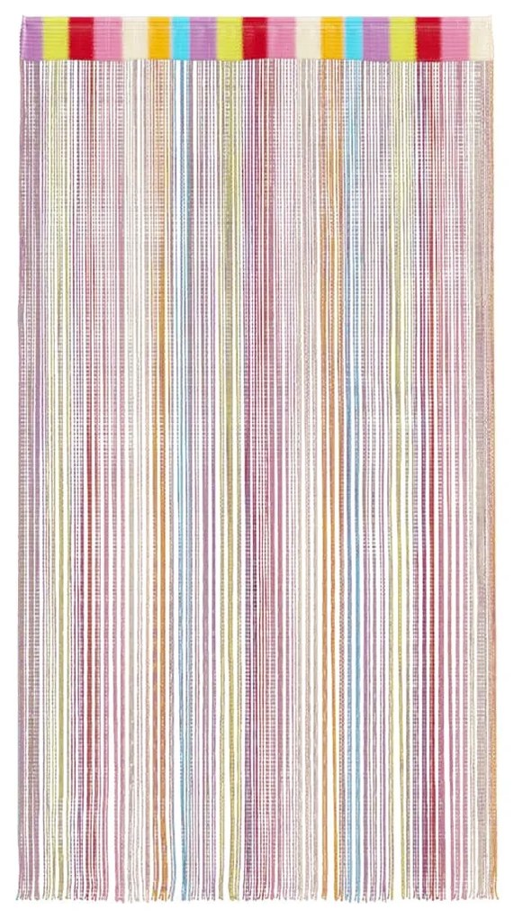 2 db többszínű zsinórfüggöny 140 x 250 cm