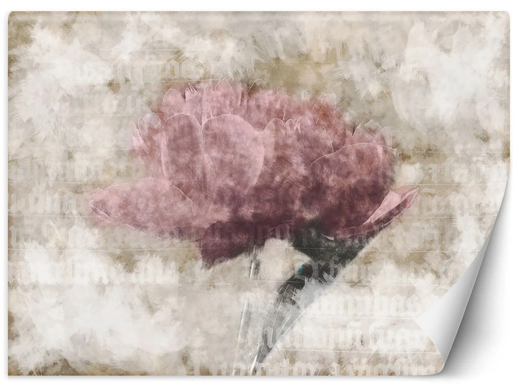 Gario Fotótapéta Absztrakt virágok pasztell színekben Anyag: Vlies, Méret: 250 x 175 cm