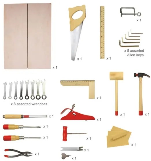 Bigjigs Toys - Táska szerszámokkal Junior