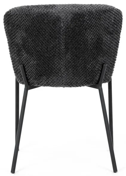 Étkezőszék szürke bouclé szövettel. CT-W1077 GREY2