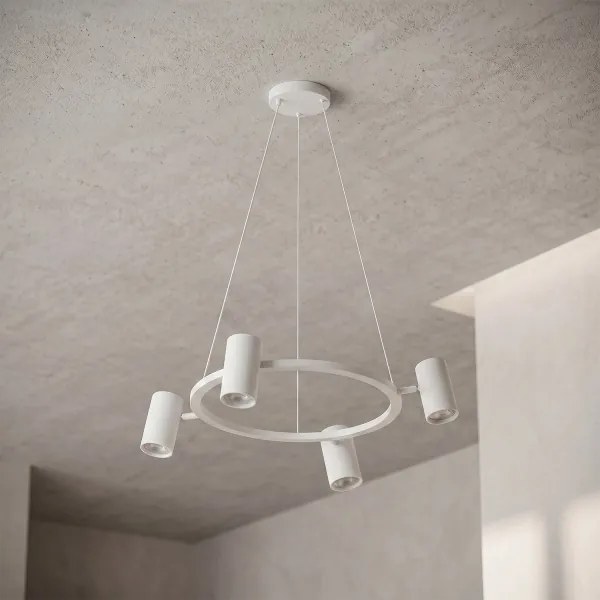 BRILAGI - LED RGBW Dimmelhető kábelen függő csillár SELE 4xGU10/6,5W/230V fehér