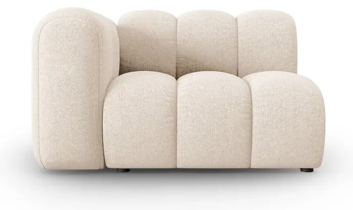 Krémszínű kanapé modul (bal oldali) Lupine – Micadoni Home