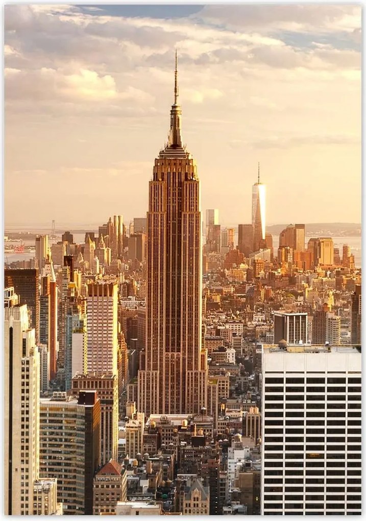 Poszterek 70x100 New York felülnézet