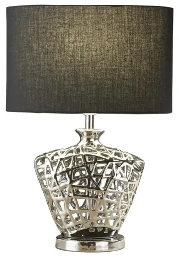 Searchlight EU4552CC - Asztali lámpa NETWORK 1xE27/60W/230V