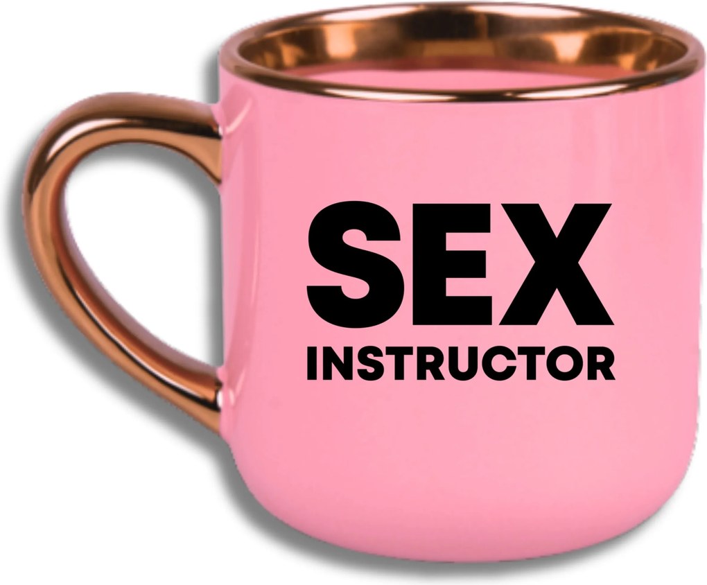 Bögre Rózsaszín Elegáns Nagy Vicces Ajándék Szex Oktató