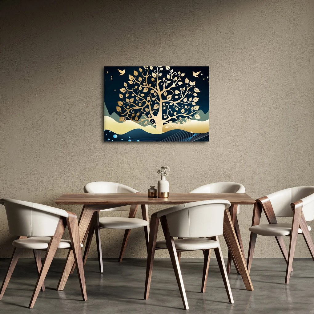 Egy aranyfa képe (70x50 cm)